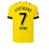 Herren Fußballbekleidung Borussia Dortmund Giovanni Reyna #7 Heimtrikot 2022-23 Kurzarm